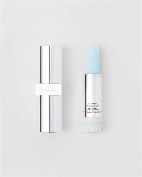 Prada Refillable Blushing Care Blue Lip Balm .